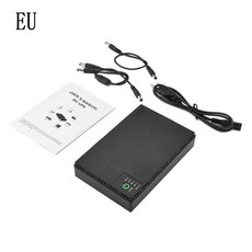 무정전 전원 공급 장치 DC UPS 라우터 광케이블 내장 어댑터 5V9V12V15V24V 배터리, 3) 8800mah EU