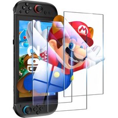 삼성 갤럭시 워치 7용 LK 4개 세트 화면 보호필름 40mm 완벽한 맞춤형 9H 강화 유리 654 FE HD 초박형 간편 설치, Nintendo Switch 2