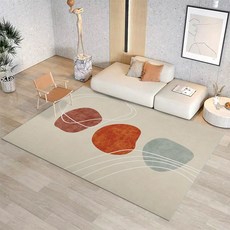 BRINCH Home Interior 北歐圖案防滑地毯