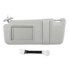 Ocotope 743200T020B1 운전석 좌측 선바이저 토요타 벤자 20092016 운전자 또는 조수석과 호환 그레이 색상 매치 미러 프라이 도구 포함 2980839, Ocotope 743200T020B1 운전석 좌측 선바