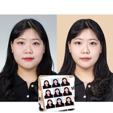 셀프 증명사진 인화 출력 핸드폰 셀카 정장합성 어린이 여권사진 비자 반명함 주민증 면허증, 반명함/이력서(3x4)-8매, 보정X_원본대로인화, 무테/재단X