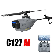 RC ERA C127AI 2.4G 6축 자이로 안정화 플라이바리스 전문 헬리콥터 성인용 4채널 원격 제어 Aicraft, 02 C127 AI RTF