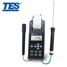 TES 列表式溫溼度計 TES-1362, 1個