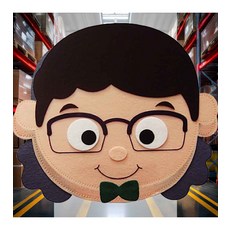 역할놀이머리띠 직업 판사 1개입 구연동화 유치원 문화센터 헤어밴드 캐릭터 소꿉놀이