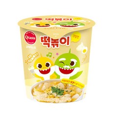 오테이스트 핑크퐁 아기상어 떡볶이 크림맛, 111g, 12개