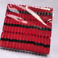 끈적 끈적한 느낌 테니스 라켓 오버 내구성 배드민턴 스웨트 밴드, 레드, 5.빨간