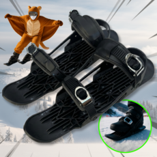 캄스포츠 인라인스키 스키에이트 전제품 호환 숏스키 플레이트, 1개