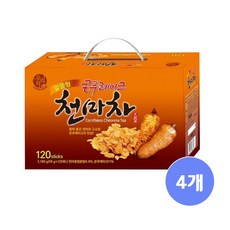 송원 콘푸레이크 천마차 (실속형), 18g, 120개입, 4개