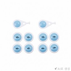 한이용품2 가정용 콘센트 안전커버 보호캡 콘센트커버 콘센트안전커버보호 안전커버콘센트, 투명, 6개