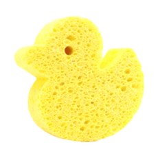[오늘출발]어린이 신생아 유아 아기 목욕 오리 샤워스펀지, 옐로우, 2개