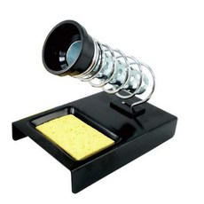 大林電子 學校熱銷 輕巧 鐵製彈簧式烙鐵架 焊槍架 組裝DIY HS-87(盒裝 全新), 1個