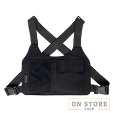 [ON디자인] 체스트백 블랙 러닝가슴가방