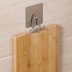 원스바이 도마 거치대, 1개, 실버