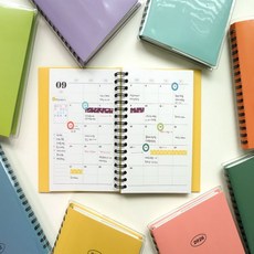 로랑마켓 2026 더메모 라이프 다이어리 심플 주간계획 먼슬리, 블루