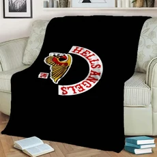 지옥의 천사 패턴 플란넬 담요 부드럽고 다용도 경량 모든 계절에 완벽한 선물, 06 P8, 01 150x125cm60x50in s