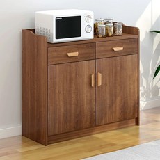 탕비실 수납장 분리수거 하부장 상부장 여닫이 캐비닛 100x35x80 와일드그린 삼문 삼서랍, 15mm 두꺼운 판 높임형 웜화이트 60cm