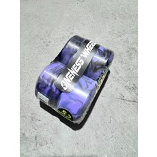 魂動輪 Oneness 新款 Fun 系列滑板輪 52mm 104A 紫黑色混染色, 如圖所示, 1個