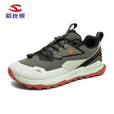 哈比熊 戶外機能健走鞋 彈性繩快繫設計