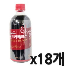 칸타타 콘트라베이스 스위트 블랙, 500ml, 18개