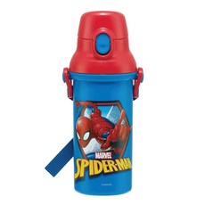 스케이터 물병 스파이더맨25 원터치 물통 480ml 캐릭터 어린이 아동물병, 본품, 1개