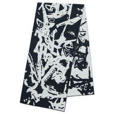 NOMANUAL N.S JACQUARD MUFFLER - 화이트