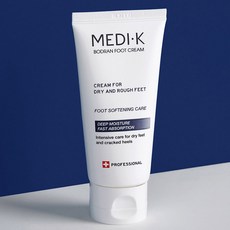 약국입점 메디케이 보드란 풋크림 대용량 80ml 우레아10% 고보습 발각질연화제 발각질크림 발크림 발각질제거, 1개
