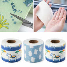 창문결로 곰팡이방지(결로로인한) 물흡수테이프(무늬랜덤) 재사용가능 탁월한흡수력, 5개