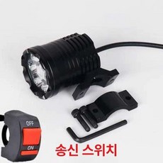 수중랜턴 써치라이트 해루질 방수 휴대용 작업등 잠수, 60W 대등기 6구 포함 점멸 포함