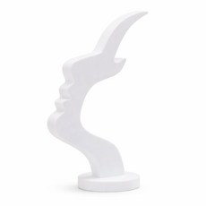 실루엣 안경 거치대 받침대 선글라스 보관 감성 인테리어 진열대 스탠드, 1개, 화이트