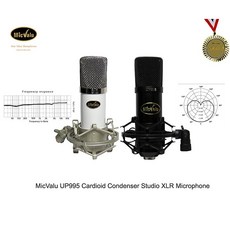 MicValu 麥克樂 UP995 電容式麥克風 台灣特仕版 網路天空, up995麥+U型防噴網,不買48v電源