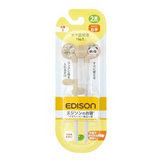 EDISON 波力救援小英雄 SKATER 迪士尼 左手 右手 兒童立體學習筷 冰雪奇緣 輔助筷 訓練筷 愛迪生 收納盒, 1個, 可拆洗-熊貓 / 2049