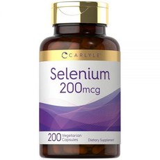 칼라일 효모 프리 셀레늄 200mcg 200 주의자 미네랄 L셀레노메티오닌 대량, 칼라일 효모 프리 셀레늄 200mcg 200 주의자 미, 200정, 1개