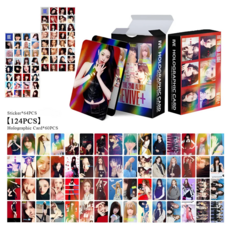 아이브 IVE REVIVE+ 홀로그램 포카 124장 홀로그램 포카 60장 스티커 64장 도무송 다꾸, 124개, 정규2집 REVIVE+