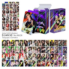 에스파 AESPA 2026년 레모네이드 위플래쉬 에디션 리치맨 홀로그램 포토카드 총124pcs 포카 60장 스티커 64장 다꾸 선물 소장용, 1개, Richman(리치맨)