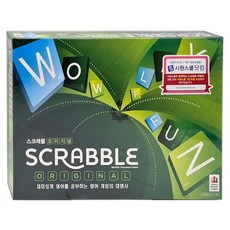 스크래블 오리지널 2016 초등 학생 어린이 가족 보드게임 커플 패밀리 게임