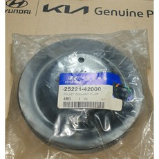 현대모비스 현대자동차 포터 그레이스 96년 3월이전 B 벨트 타입 워터펌프 풀리 벨트 풀리 25221-42000 2522142000 개조용 발전기용 해상용