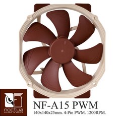 小白的生活工場*Noctua (NF-A15 PWM)1200/900 RPM SSO2 磁穩軸承AAO超尺寸防震靜音扇