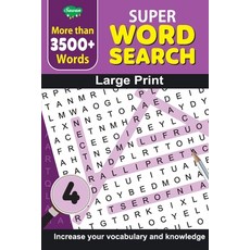 (영문도서) Super Word Search 4 Paperback, Manoj Publication, English, 9789355791917