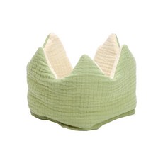 신생아 생일 크라운 모자 아기 코튼 머리띠 촬영 소품 선물