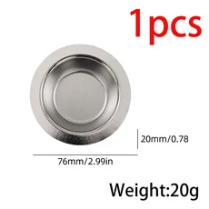 성왁스 용해로 실리콘 몰드 DIY 석고 미니 팬 핸들 아로마 버너 용기 컵 세트 유럽 공예 장식품, 04 1pcs