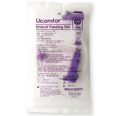 유콤포 환자영양식 공급용 멸균 가는 피딩줄 세트 3.0mm, 1개, 3.0mm 피딩줄