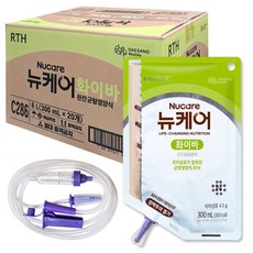 뉴케어 화이바 RTH 파우치, 300ml, 20개