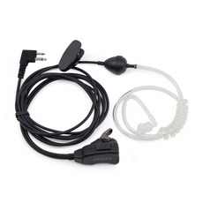 모토로라 무전기 이어마이크 GP-3188 3688 경호용 리시버/투명튜브 포함 (IN-1000T), 1개