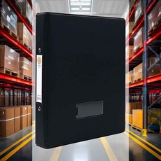 4공 장부바인더 흑색 1개입 B5 설계도면 서류정리 분류 합지 공사현장 사무용품