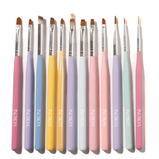 베로니 젤 네일 브러쉬 파스텔 12종 세트, 1세트