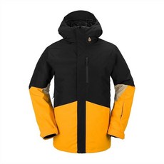 Volcom 남성용 스탠다드 V.CO LP 스노우보드 스키 겨울 재킷 골드 S4