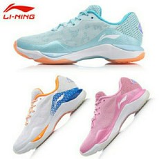 李寧突襲2.0 (女) 頂級專業羽球鞋，輕盈透氣，耐磨防滑，避震舒適