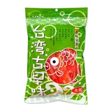 海味家族 魚捲 海鮮零食 酥脆魚肉捲 獨立包裝, 1個, 80g