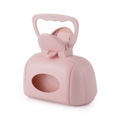 雙層便攜拾便器 寵物狗屎清潔夾 貓咪便便清理器 伸縮可掛 戶外遛狗用品, 1個, 粉紫