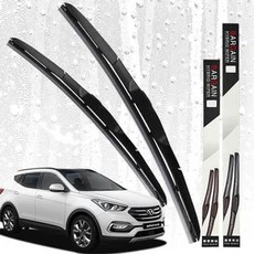 자동차 650mm350mm 세트 더프라임 싼타페 와이퍼 와이qha4+6fNx
